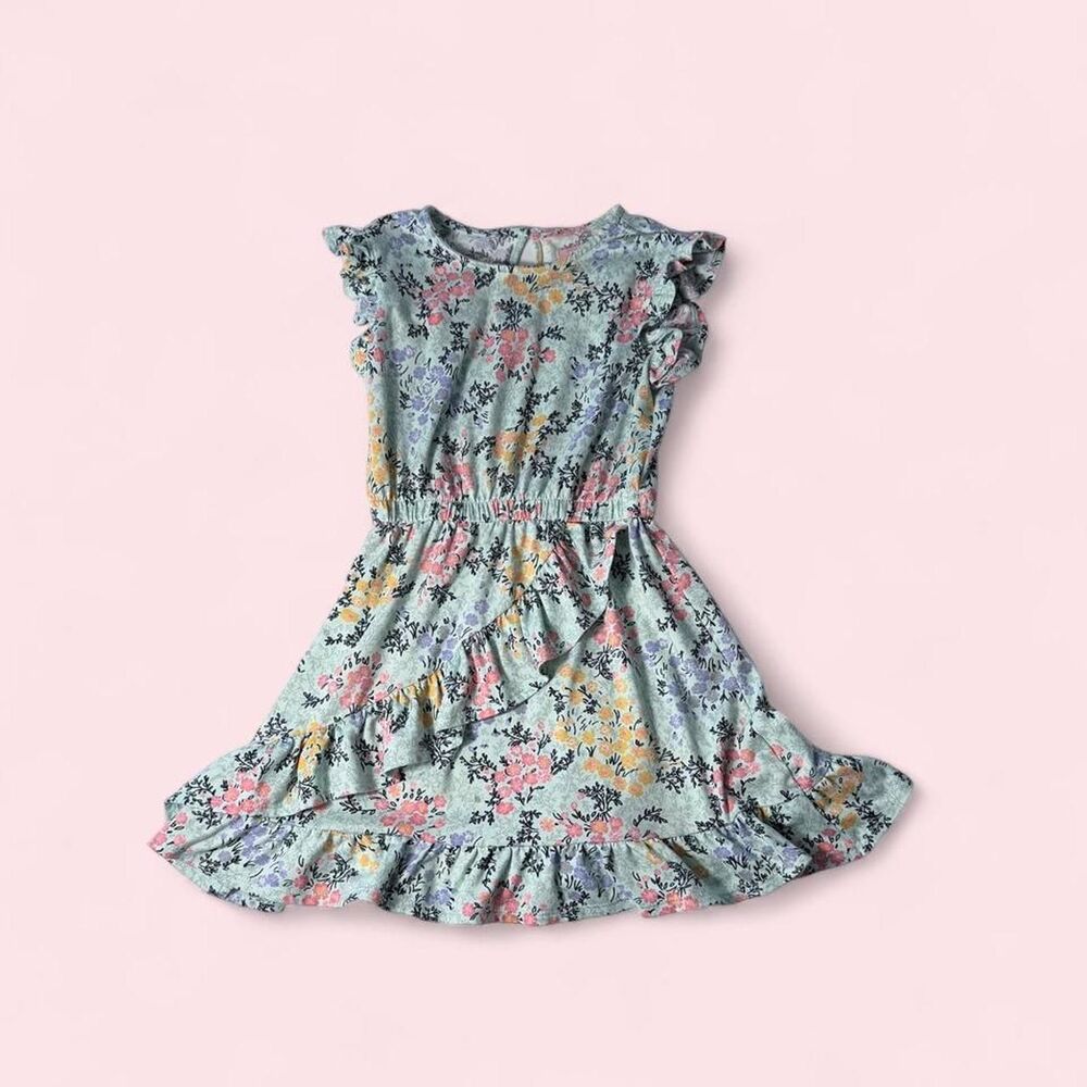BCBG Girls Women's Casual Floral Dress